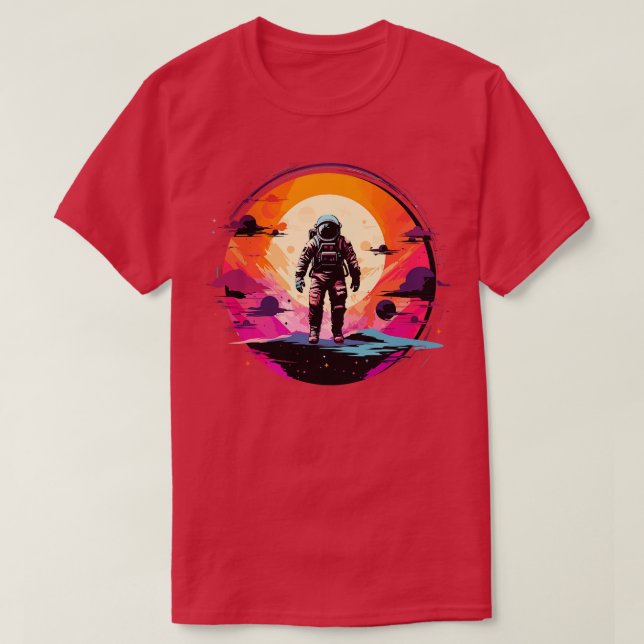 Camiseta Astronauta 4 (Frente do Design)