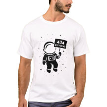 Astronauta 404 Não Encontrado - Streetwear de Codi