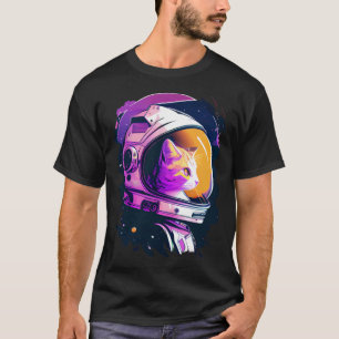 Camiseta Astronauta 4 do Astronauta do Espaço Aestético Vap