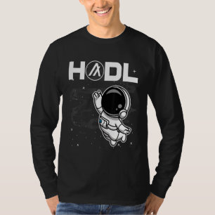 Camiseta Astronauta Algorand Algo Coin Hodl À Lua Cryp