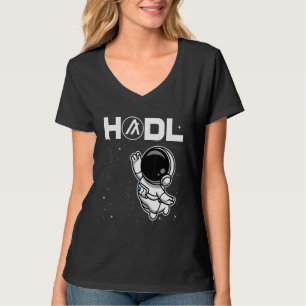 Camiseta Astronauta Algorand Algo Coin Hodl À Lua Cryp