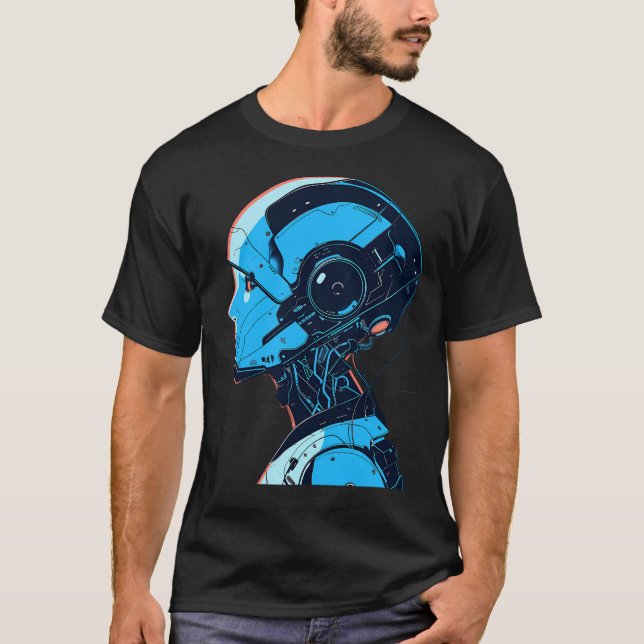 Camiseta Astronauta Androide (Frente)