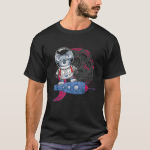 Camiseta Astronauta Animal do Zoo Espacial Exterior K