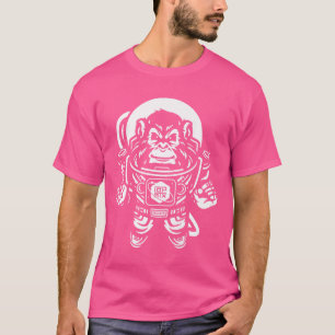 Camiseta Astronauta Ape No Espaço - 10º Planeta Austin Jiu