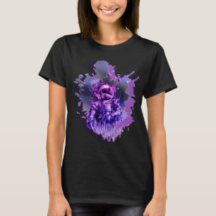 Camiseta astronauta aquático