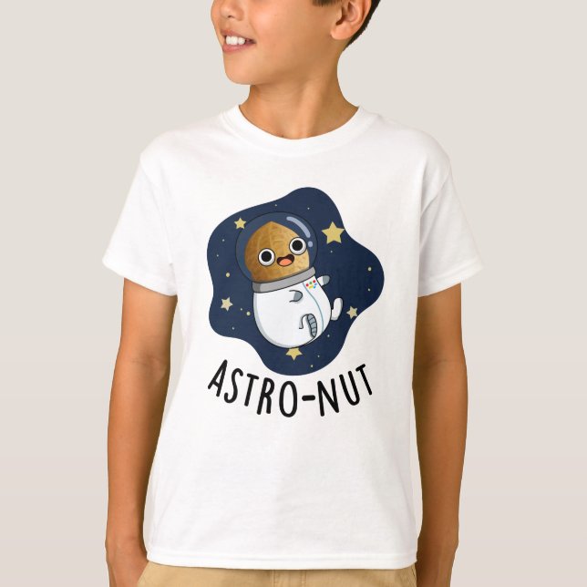 Camiseta Astronauta Astronauta Engraçado de Noz Astro (Frente)