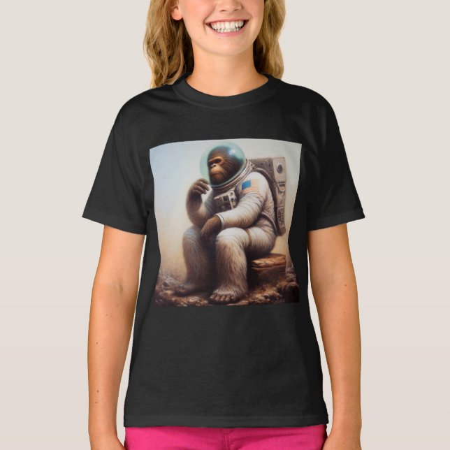 Camiseta Astronauta Bigfoot (Frente)