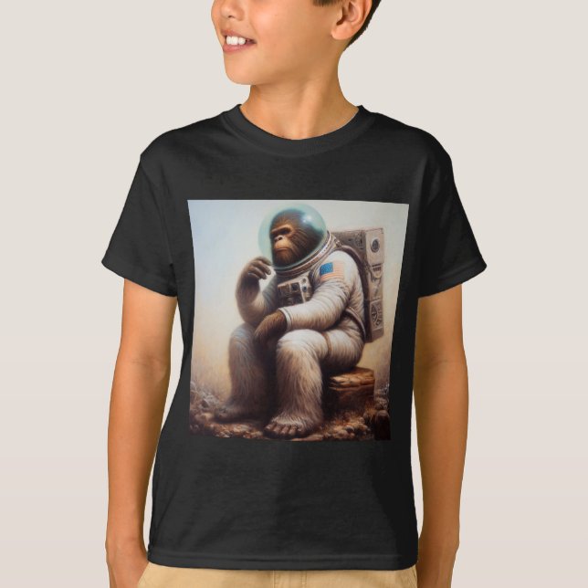 Camiseta Astronauta Bigfoot (Frente)