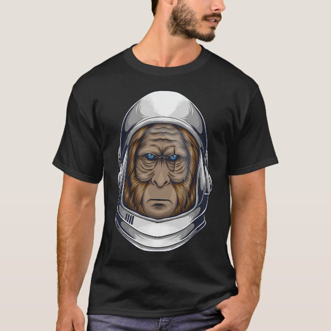 Camiseta Astronauta Bigfoot (Frente)