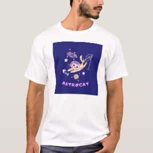 Camiseta Astronauta BMX Rider T-Shirt