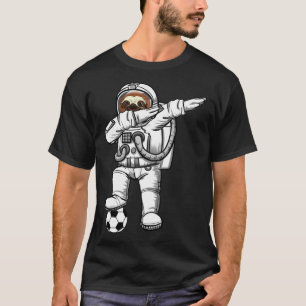Camiseta Astronauta Bonita Dabbing Sloth Galaxy Soc