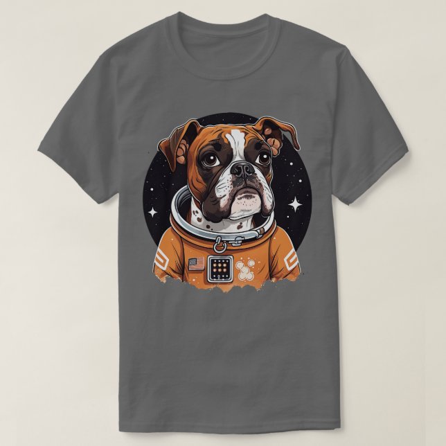 Camiseta Astronauta Boxer 3 (Frente do Design)