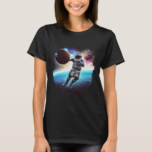 Camiseta Astronauta Brincando com Bysketbyll Astronauta Ext