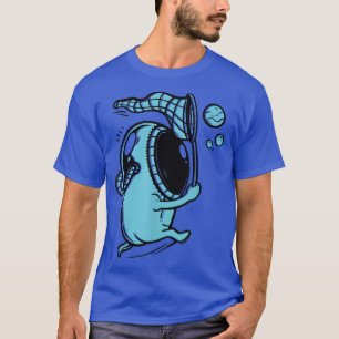 Camiseta Astronauta Bubble Cartoon Space