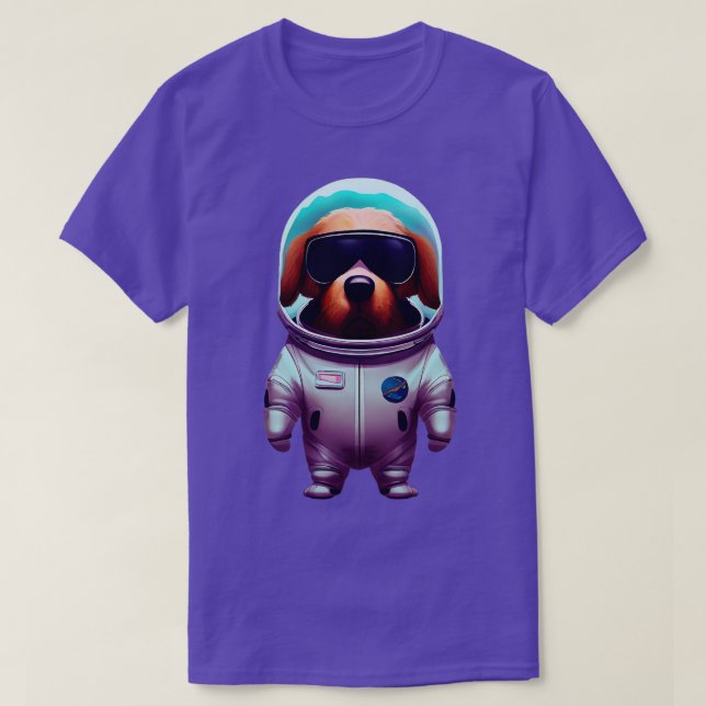Camiseta Astronauta Canina (Frente do Design)