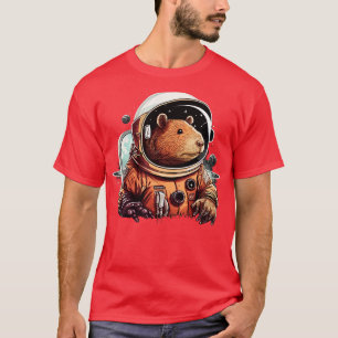 Camiseta Astronauta Capybara 2
