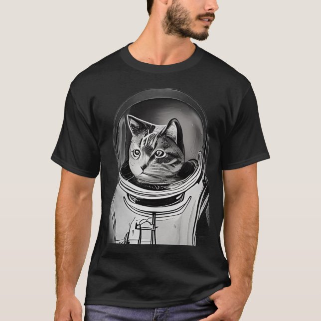 Camiseta Astronauta Cat (Frente)
