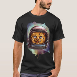 Camiseta Astronauta Cat Femjoy T-Shirt