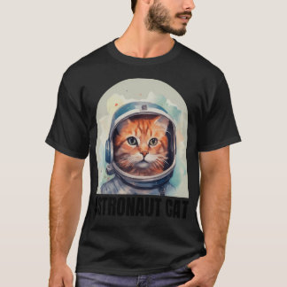 Camiseta Astronauta Cat Large Logo Tee