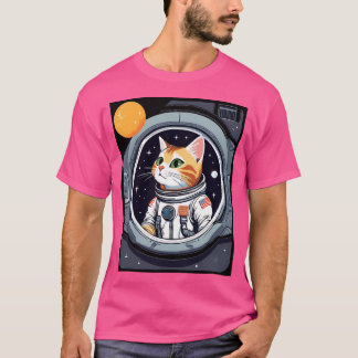 Camiseta Astronauta Cat Ufo