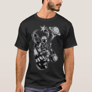 Camiseta Astronauta - Colete Pró-ativo