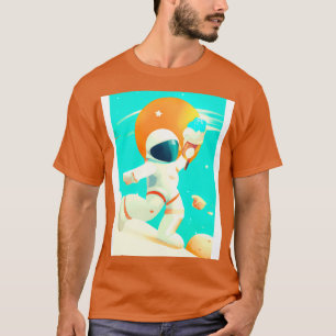 Camiseta Astronauta com Sorvete