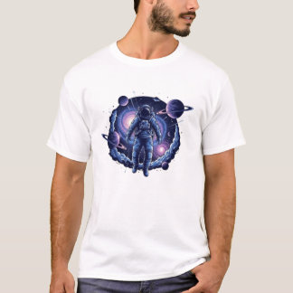 Camiseta Astronauta Cósmico | Espaço Galáxia Surre