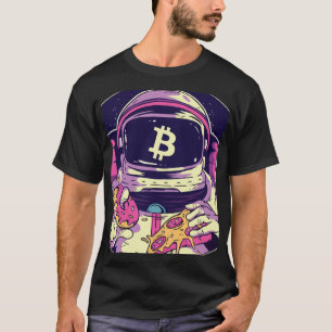 Camiseta Astronauta Cripto BITCOIN