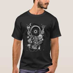 Camiseta Astronauta Criptografia por Cons de Cardano