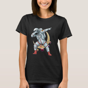 Camiseta Astronauta Dabbing Galaxy Boys Space Toddler Cosmi