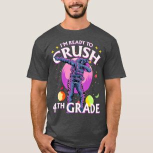 Camiseta Astronauta De Bater Do 4º Grau De Volta À Escola