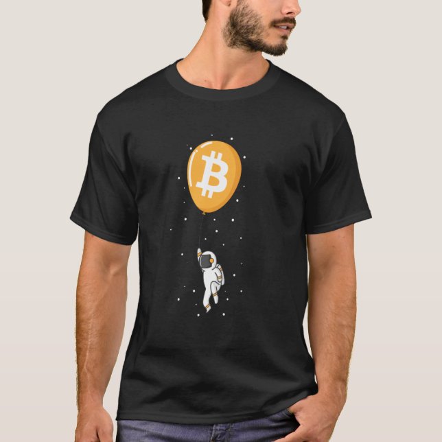 Camiseta Astronauta De Chibre No Balão Sobe (Frente)