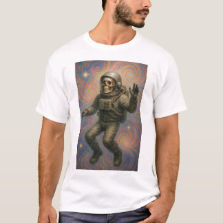 Camiseta Astronauta de Esqueleto Básico