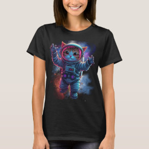 Camiseta Astronauta de gato