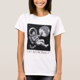Camiseta Astronauta de Gato