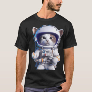 Camiseta Astronauta de Gato