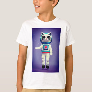 Camiseta Astronauta de Gato