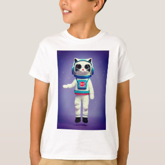 Camiseta Astronauta de Gato