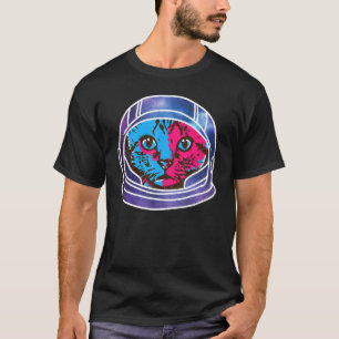 Camiseta Astronauta De Gato Do Espaço Catronauta Para Gato