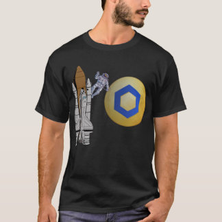 Camiseta Astronauta de Link Crypto Chainlink