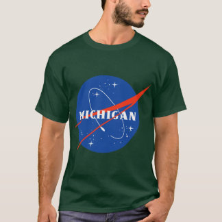 Camiseta Astronauta de Michigan