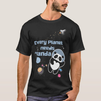 Camiseta Astronauta de Panda