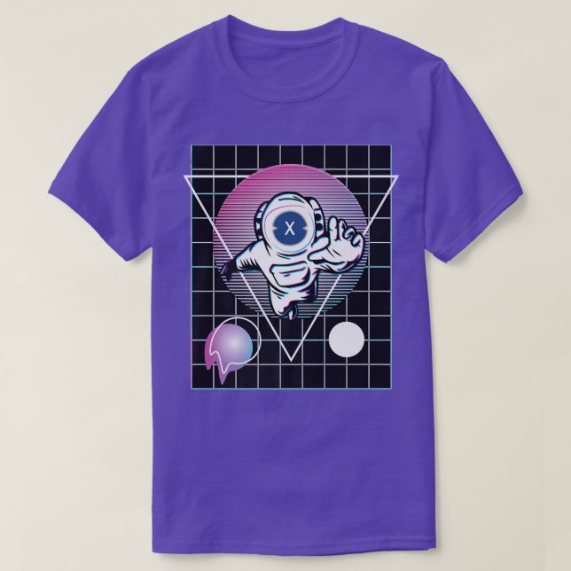 Camiseta Astronauta de rede XDC (Frente do Design)
