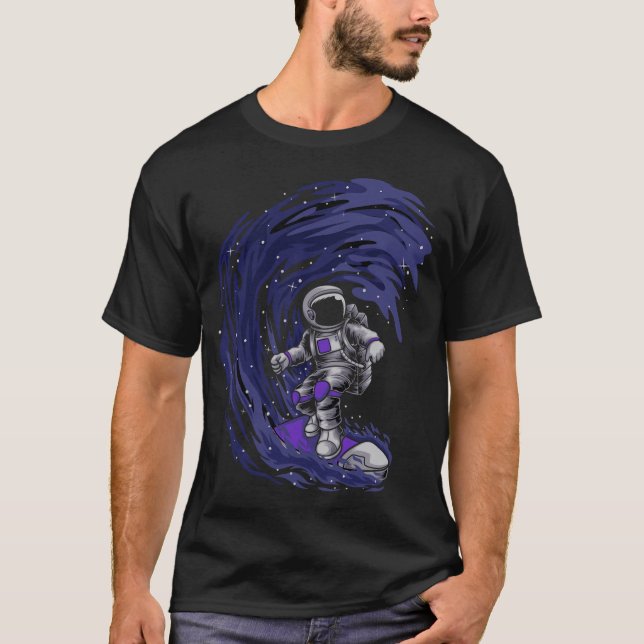 Camiseta Astronauta de surfe (Frente)