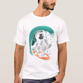 Camiseta Astronauta de Surfer