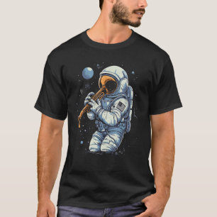 Camiseta Astronauta de trompete