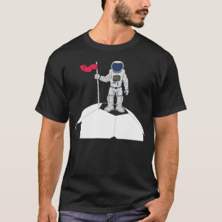 Camiseta Astronauta descobre planeta de futebol