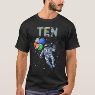 Camiseta Astronauta do Astronauta de 10 Anos Astronauta do 
