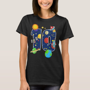 Camiseta Astronauta do Astronauta de 10 Anos Astronauta do