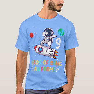 Camiseta Astronauta do Astronauta do Astronauta com 9 Anos 